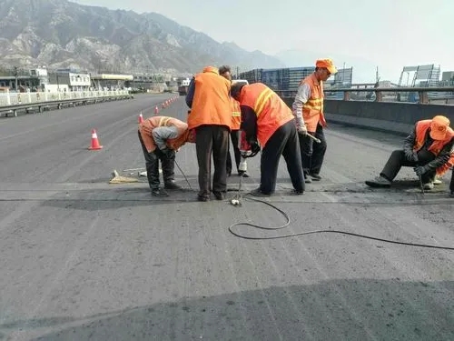 三道镇道路桥梁病害治理